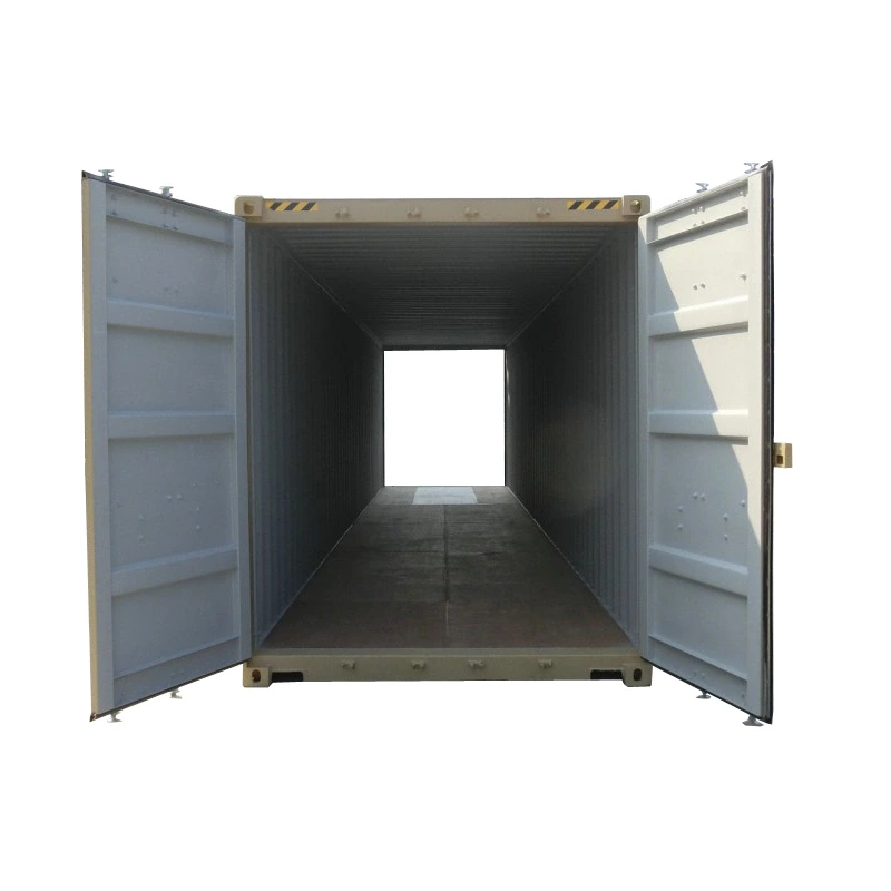 Контейнер с двойной дверью высотой 40 футов.