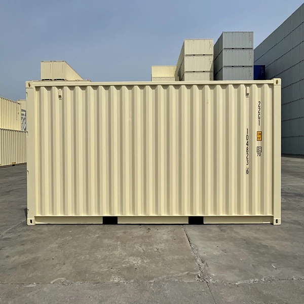 Новый 20-футовый сухогрузный контейнер.