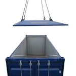 20-футовый контейнер с открытым верхом