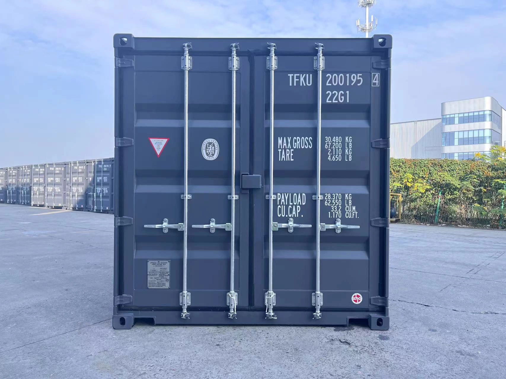 20英尺干货集装箱